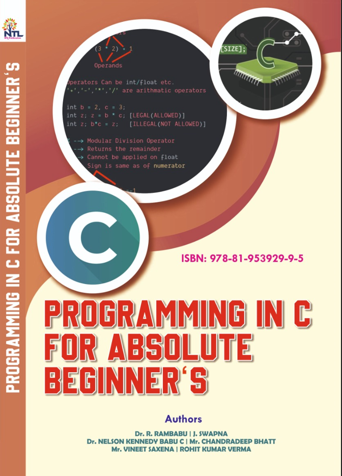 PROGRAMMING IN C FOR ABSOLUTE BEGINNER’S